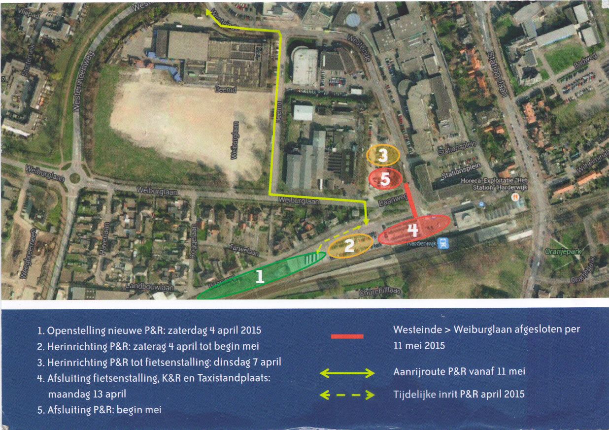 parkeersituatie-2015 Station Harderwijk