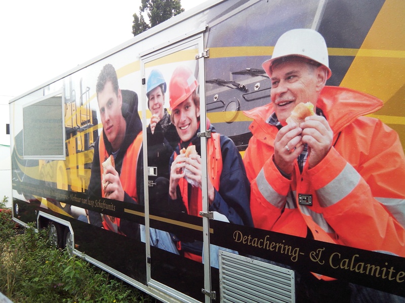 Werkzaamheden station harderwijk - 24 uur catering voor de bouwers