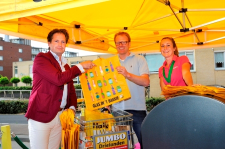 glas in bakkie Harderwijk Jumbo Drielanden11