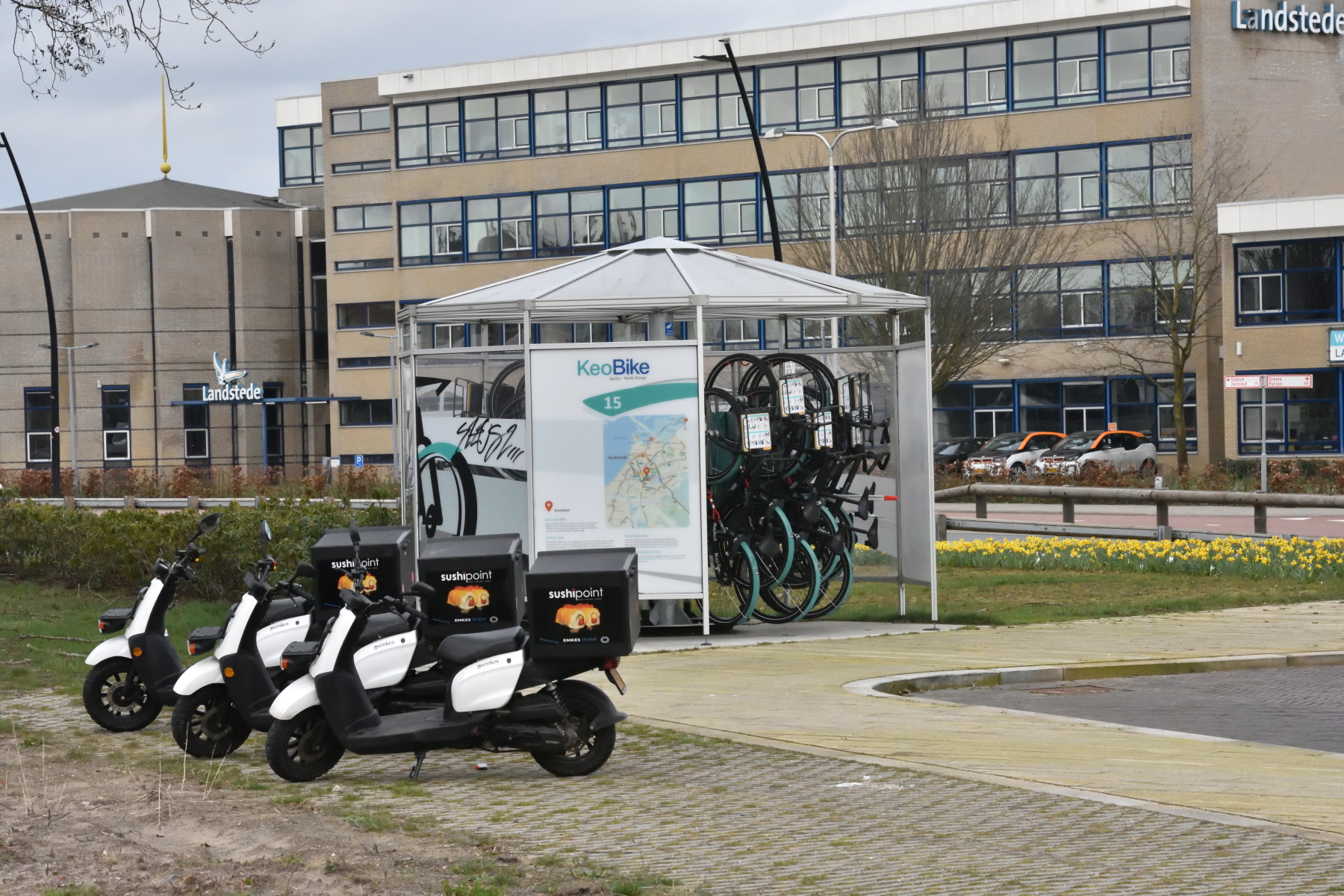 scooter stalling 727harderwijk 